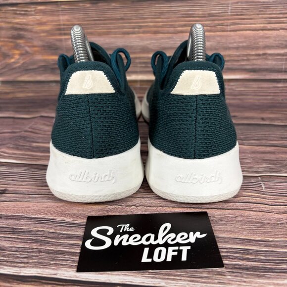 Allbirds Women's Tree Runner's Green Athletic Wool Shoes - Picture 4 of 8